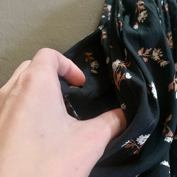 Madewell Floral Mini Dress XS Sophia Woodland Floral - Picture 9 of 14